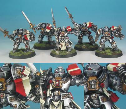 terminators chevaliers gris / grey knights by Manumilitari