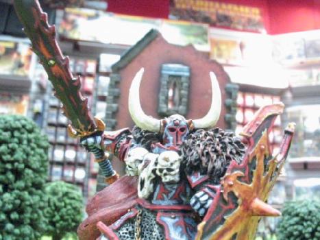 Archaon on foot by ShibbyChick