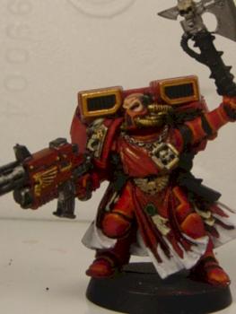 My Blood Angels Brother-Captain Dylanius by FLEXCopMNPD