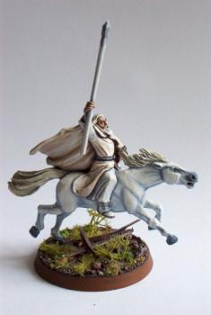 LOTR Gandalf on Shadowfax by SnaQ