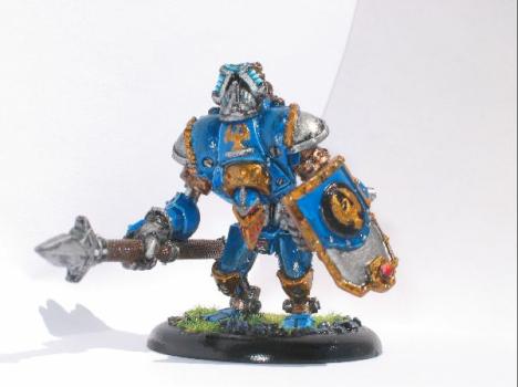 [WarMachine] Le Lancier, de face (Cygnar) by FoFoF