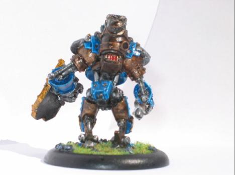[WarMachine] Le lancier, de dos (Cygnar) by FoFoF