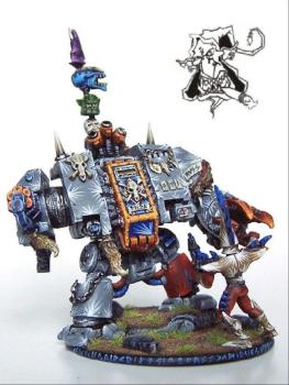 Space Wolf Dreadnought by IRKUCK