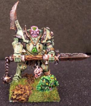Nurgle Champion of Chaos by majortusk