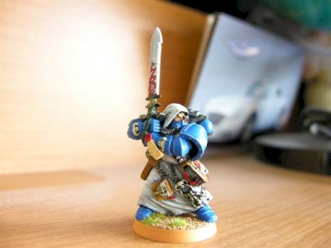 Space Marine Librarian by Wiseguy