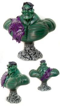 Incredible HULK (Painted Bust) by berzerker
