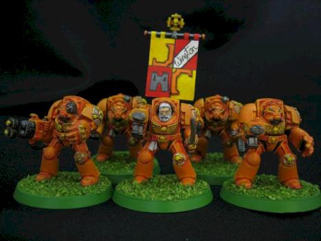 Space Tiger Marines Terminator Squad I by Mad Cat