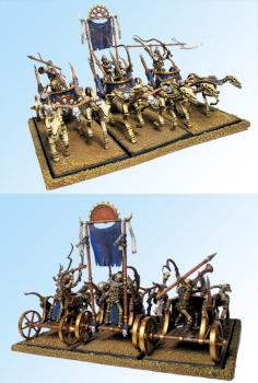 Khemri Chariot regiment by Glaurung