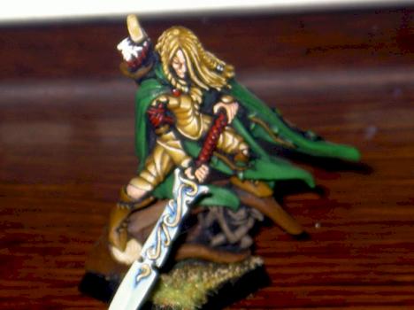 wood elf lord with great weapon by spawn125