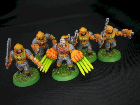 Space Tiger Scout Squad I by Mad Cat