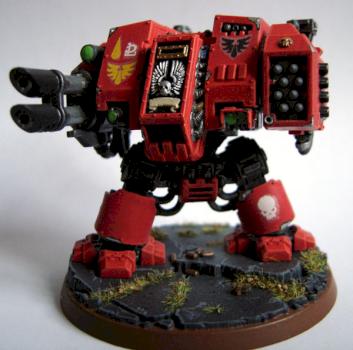 Blood Angels Dreadnought by ZeBert