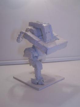 harvey the big white demo bot by mouldmayhem