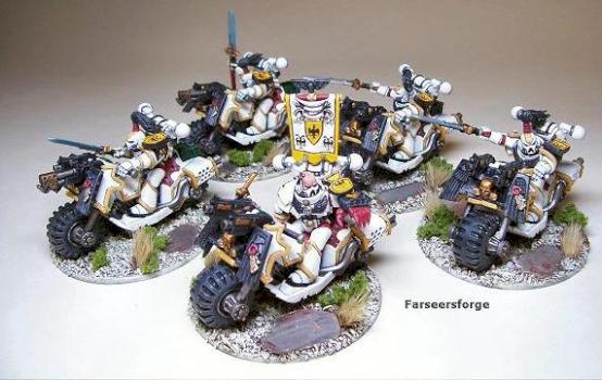 Marine Bike Squadron - Praetors of Aquila by farseer