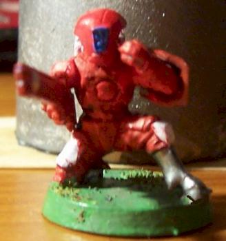 One Of My First Tau FireWarriors by Flukezy