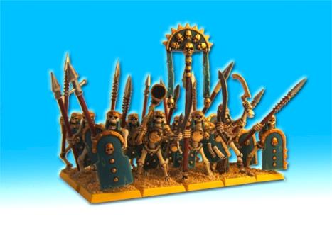 Skeleton Regiment by tomassus
