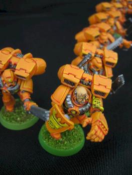 Space Tiger Marines Assault Sergeant by Mad Cat