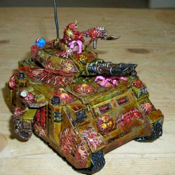 Nurgle Predator Tank by philhynes