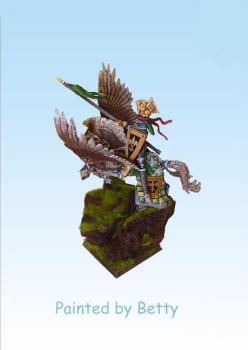 Bretonnian Pegasus Knight by Latispinus