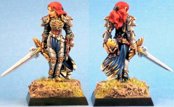 Female Paladin by Angorak
