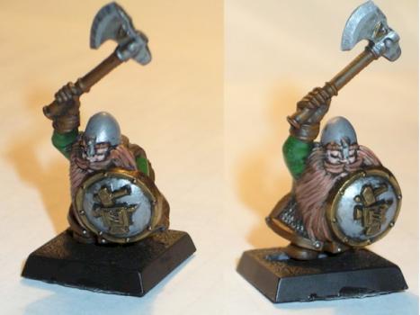 Sleeping dwarf warrior by UnshavenGenius
