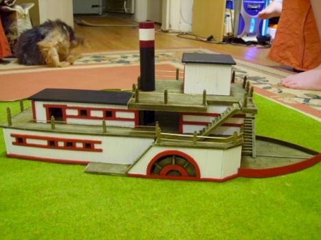 steam riverboat by jonquil