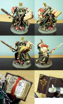 Deathwing Librarian Painted by Helked