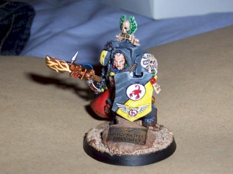 CAPTAIN LYSANDER CONVERTED TO RED SCORPIONS CAPTAIN by mabnkat
