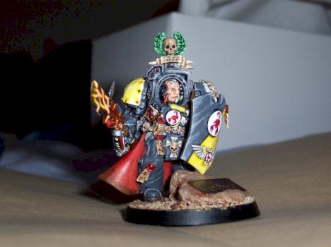 CAPTAIN LYSANDER CONVERTED TO RED SCORPIONS CAPTAIN by mabnkat