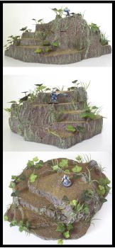 Jungle Cliffs by KaJice