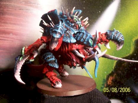 tyranid carnifex conversion by peternlaurie