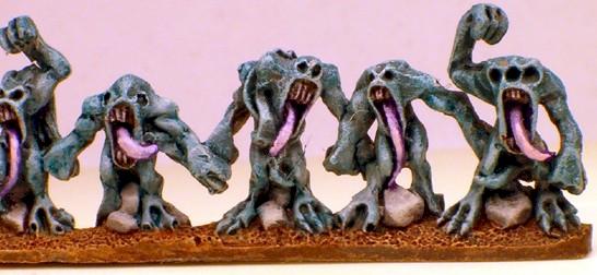 Warmaster Horrors (10mm scale) by Lemminkäinen