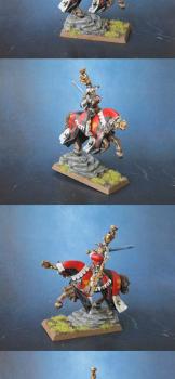 Bretonnian Grail Hero with gret sword 5th edition by peloso