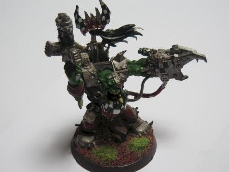 Ork Warboss by SpearTinLaser