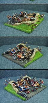 Dwarf Cannon + crew + fortification by Adv