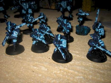 Tau Tron Firewarriors by scharling
