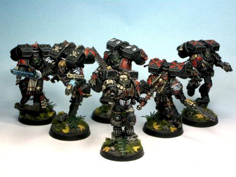 Death Company and Lemartes by winterdyne