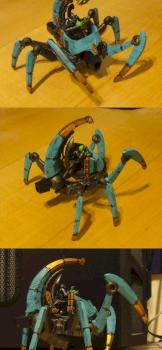 Necron Triarch Stalker by Dahlvash