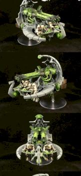 Necron Annihilation Barge by zulus