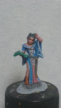 Jolie, female scribe by doro-mini