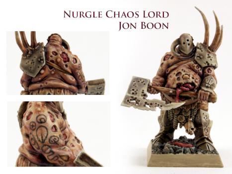 Nurgle Chaos Lord by White Lion