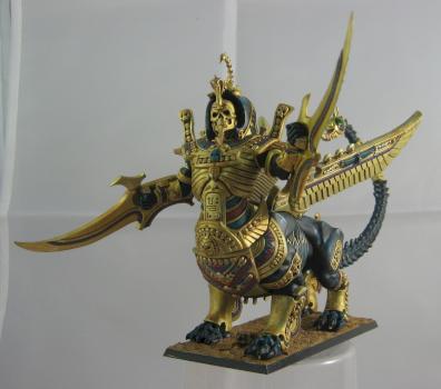 Tomb Kings Necrosphinx by Martin Lymer