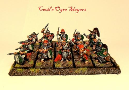 Cecil's Ogre Slayers, Citadel C11 Halflings by Hubbynz