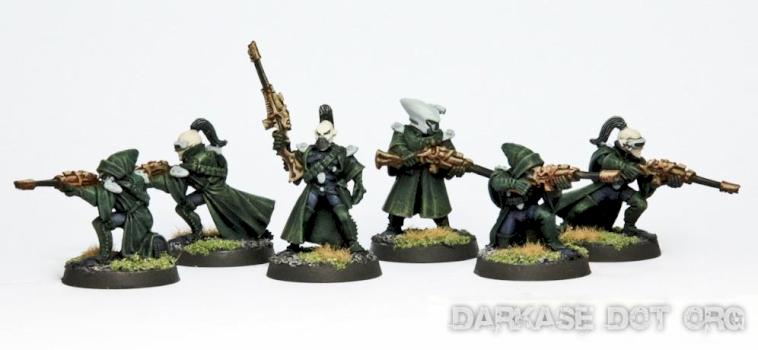 Eldar Pathfinders Squad by asejua