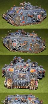 Space Wolves Land Raider by Darog