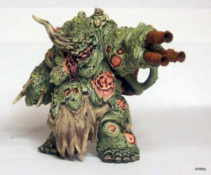 Nurgle Daemon Prince Mamon by elotsip