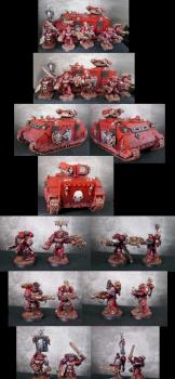 Red Space Wolves Squad 3 by andee