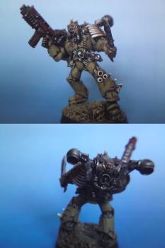 Plague marine with bolter and ccw by DARKmic