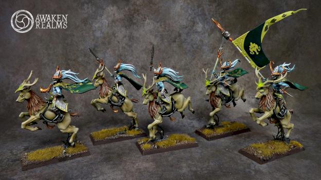 Wood Elves Wild Riders by Awaken Realms