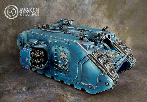 Space Wolves Land Raider Crusader by Awaken Realms
