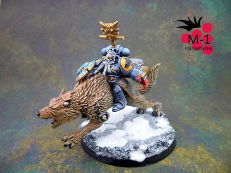 Wolf Lord on Thunderwolf by malinek28